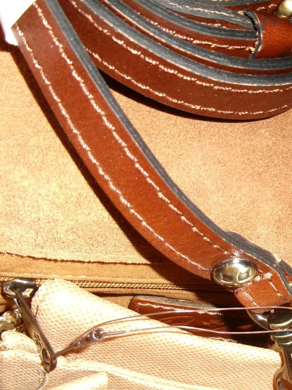 NWT Patricia Nash Leather Prairie Rose Chauncy Satchel with Crossbody Strap